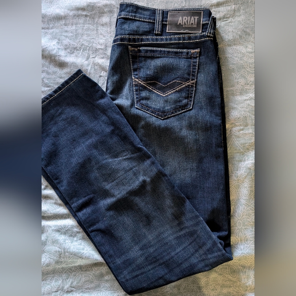 Ariat Denim M7 Rocker Boot